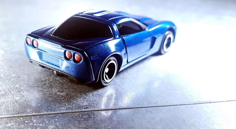 Illustration for article titled A blue Corvette